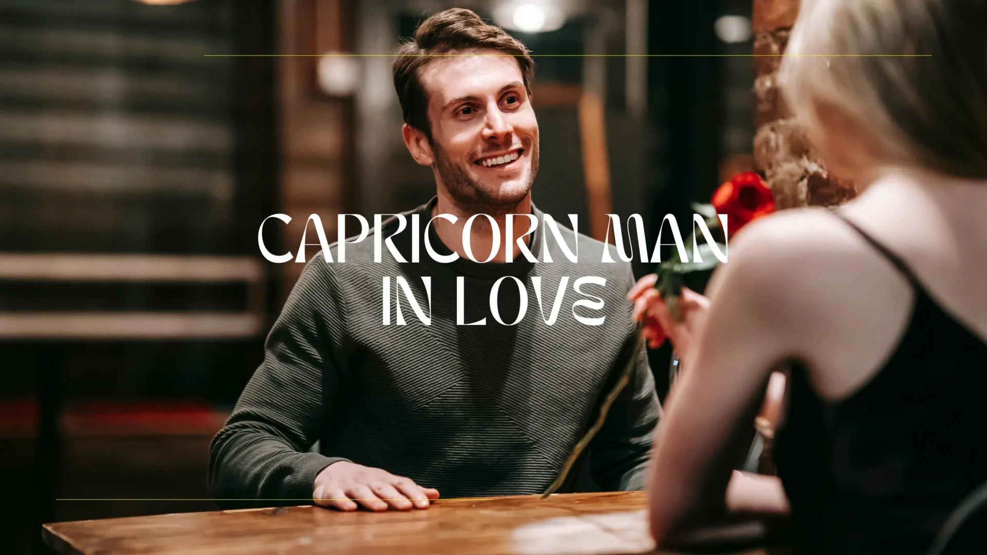 capricorn man in love