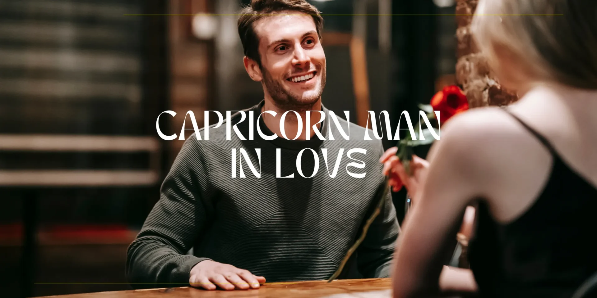 capricorn man in love