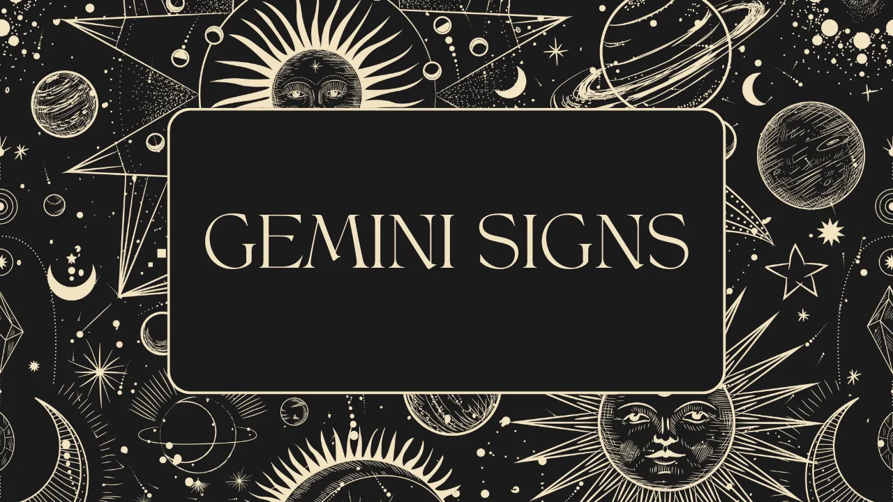 Gemini Signs